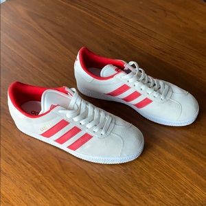 Adidas Gazelle 2 Men Legacy White/ Heritage Red